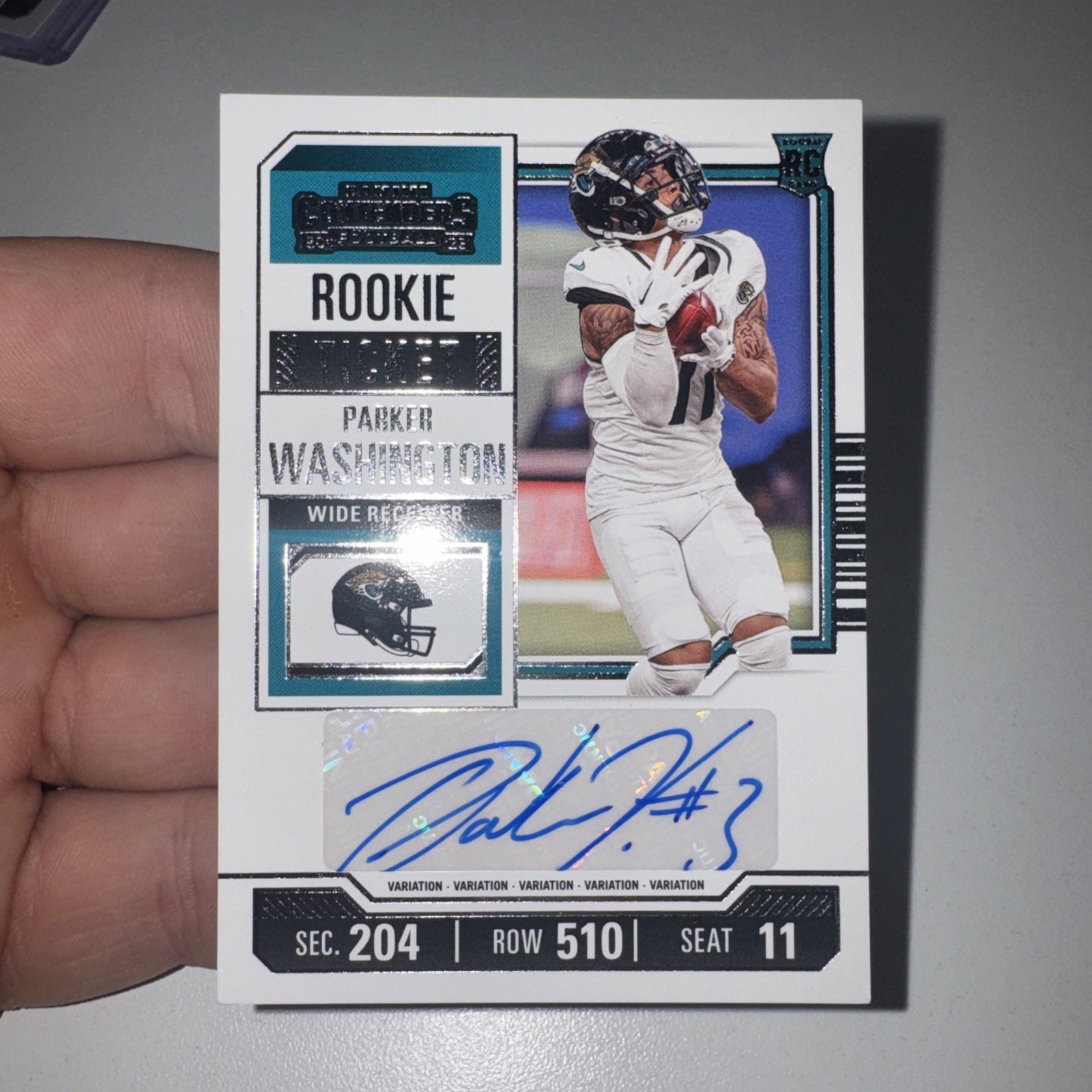 Parker Washington card image