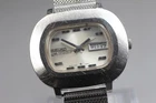 Vintage 1969 Seiko Lord Matic 5606-5010 TV screen type Men's Watch From JAPAN