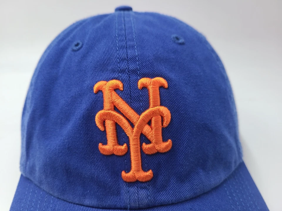 New York Mets 47 Brand Franchise Fitted 2XL XXL Hat Cap Men MLB Baseball Blue - Image 4 of 4