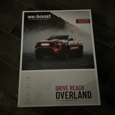 Weboost Drive Reach Overland - Cell Phone Signal Booster for off Road Vehicles |