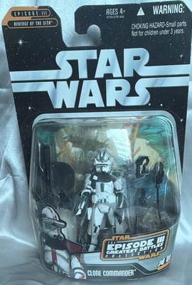 Hasbro Star Wars Episode III Battles Clone Commander Figure 2006