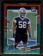 2023 Donruss #326 Mazi Smith Optic Rated Rookie Preview Red & Green Prizm