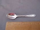 WALLACE Sterling WAVERLY (1892) Pattern DEMITASSE SPOON-Mono LIDIE 1893