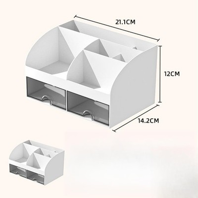 Rhys Multifunktionaler Schreibtisch Organizer,Plastik Tisch Organizer mit