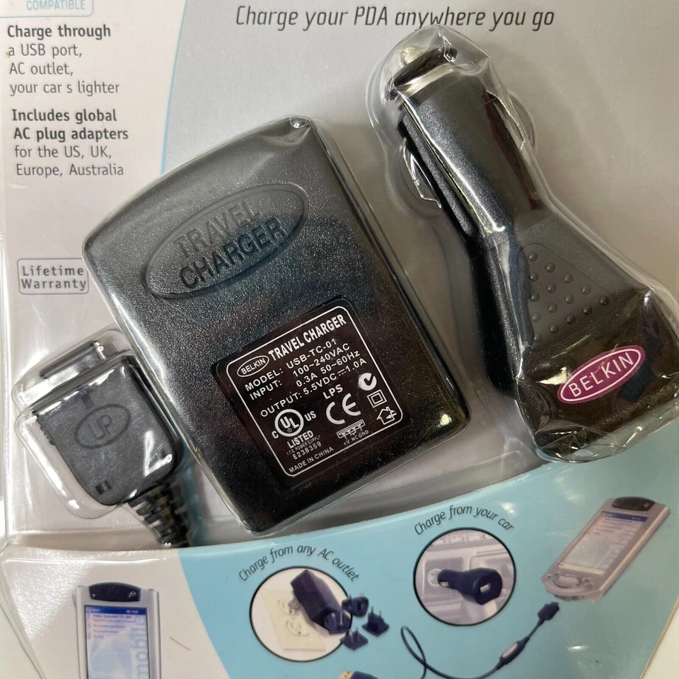 Belkin USB Power Sync Travel Kit Charge PDA PRO SERIES HP iPAQ Compatible - Image 3 of 4