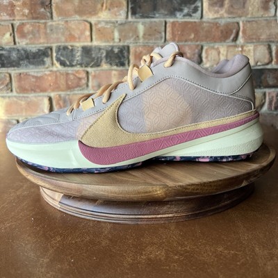 Nike Zoom Freak 5 Fossil Stone Men's 12 Basketball Shoes Sneaker DX4985 200