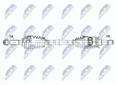 Original NTY Antriebswelle NPW-CH-094 für Jeep