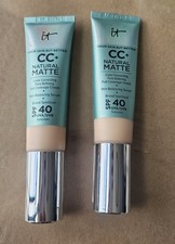 IT Cosmetics CC+ Crema Naturale Opaca SPF 40 - Fair BG - 2 confezioni scadenza 11/2025