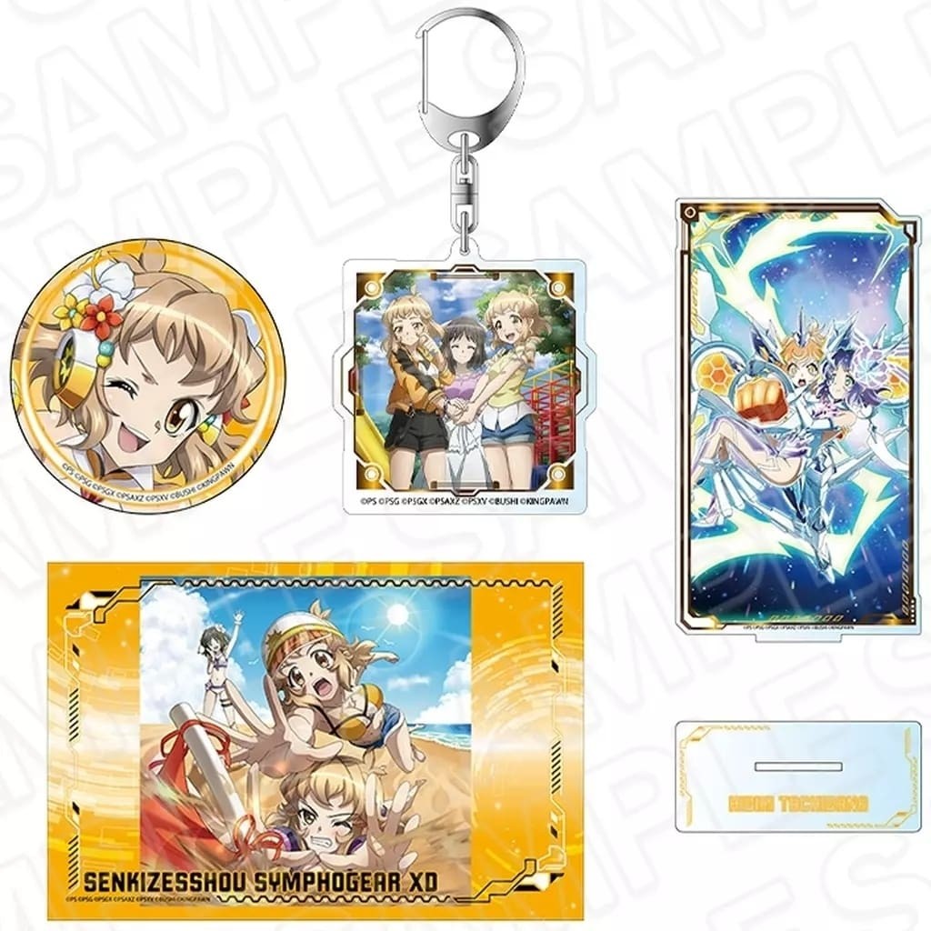 Symphogear XD Unlimited Tachibana Hibiki Goods Set Anime