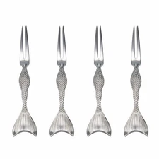 Wallace Mermaid 18/10 Stainless Steel Food Pick (Set of Four)