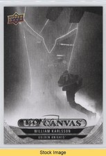 2024 Upper Deck Series 2 UD Canvas Black & White William Karlsson #C132 READ f6d