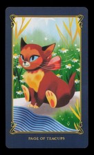 Page Of Teacups Alice In Wonderland Tarot Card Single
