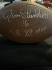 Jim Plunkett Signed Football With Super Bowl MVP Inscription PSA Raiders