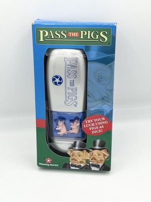 Pass The Pigs Winning Moves Spaß Familie klassisches Würfelspiel neu & versiegelt