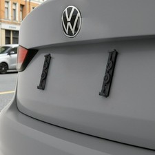 Rahmenlose universal Kennzeichenhalter Nummernschildhalter für alle KFZ Modelle