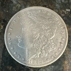 1890 United States Morgan Silver $1 Coin Dollar Uncertified