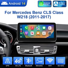 10.25" Android 14 Autoradio 8-Kern 64GB SWC F&uuml;r Mercedes CLS-W218/C218 NTG5.0