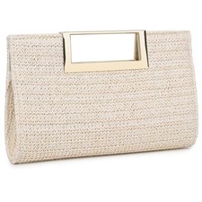 Evening Clutch Purses for Women Formal Party Clutch Bags Cocktail Bo62 Beige