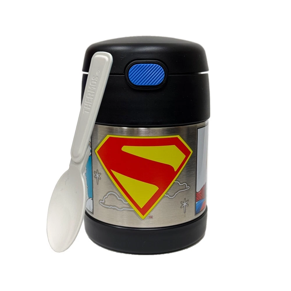 Thermos FUNtainer Stainless Steel Food Jar 290mL w/ Foldable Spoon, Superman
Opens in a new window o
