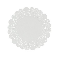 AmerCareRoyal 10 Disposable Paper Lace Doilies, White, Package of 500
