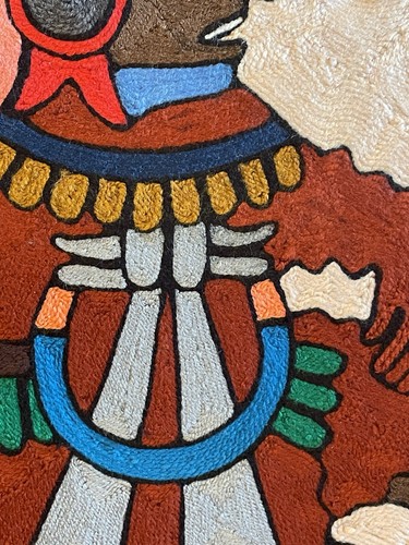 XIPE TOTEC AZTECA LIMITED SERIES Wood # 2/25 Cashmere Yarn, Unique Rare! EUC - Picture 11 of 24