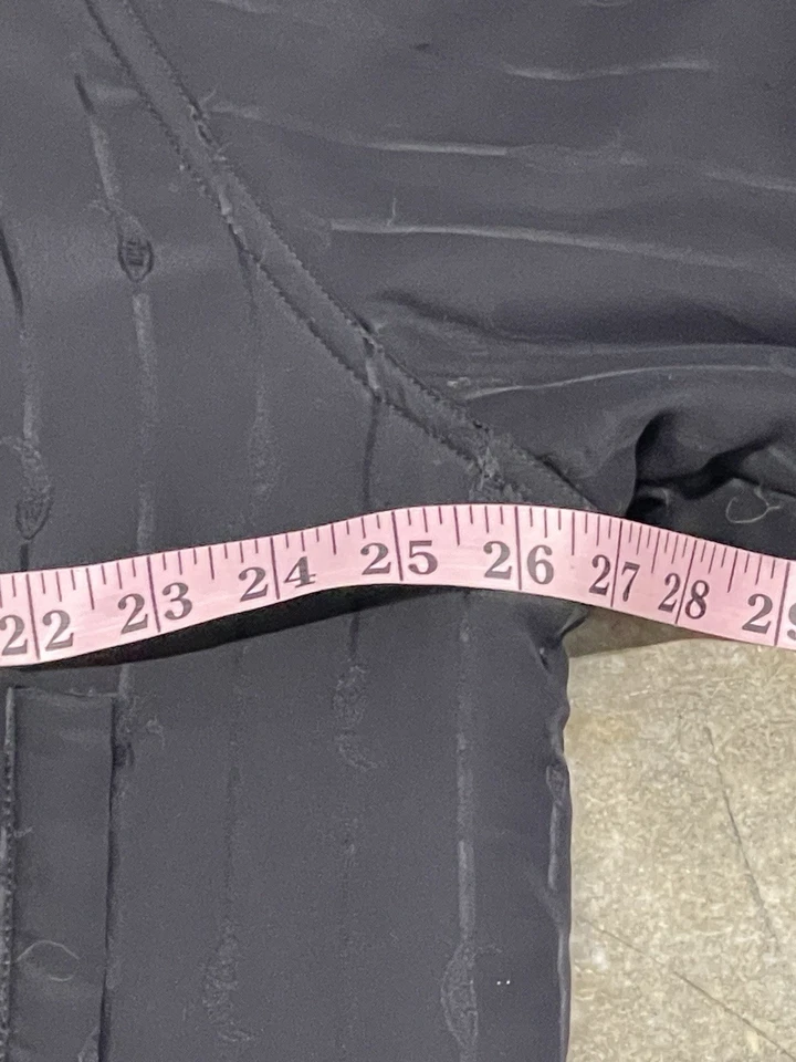 Chaqueta De Colección Pancaldi & B. para Le Player Miami Hecha en Italia Negra 100% Seda Foto 4 de 4