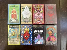 Lot Of (8) Eight NEW Tarot Decks