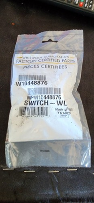 #ad WPW10448876 NEW IN SEALED BAG Whirlpool Genuine OEM Washer Pressure Switch $24.00