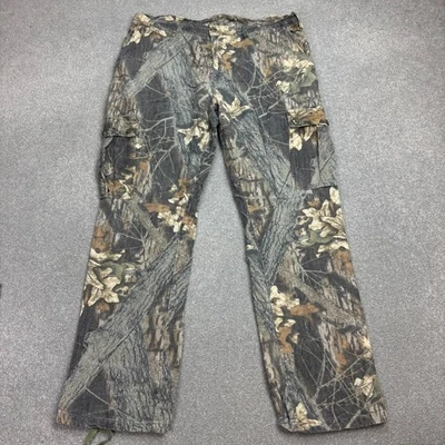 Pantalon Realtree adulte X grande toile marron camouflage menuisier vêtements... - Photo 1/4