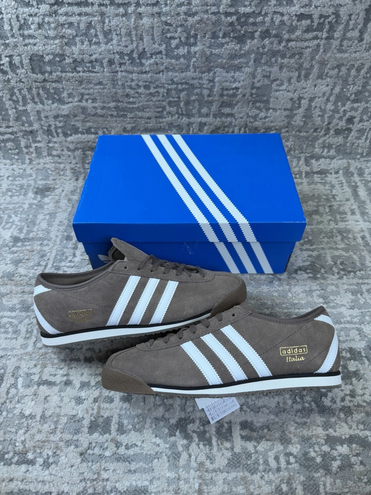 Size 8.5 - adidas Originals Italia 70s Brown White JS1342