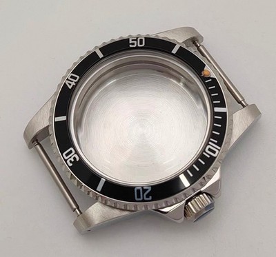 Retro Vintage Style Stainless Steel Sapphire Glass Solid Watch Case For NH35/36