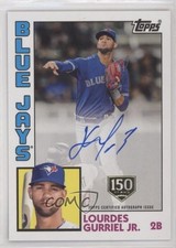 2019 Topps 1984 Baseball 150th Anniversary 133/150 Lourdes Gurriel Jr Auto 1j2