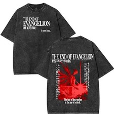 Double Sided I Need You: Evangelion T-Shirts -  Tee, Graphic Tee, Anime