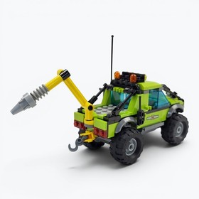 Lego 60121 City Volcano Exploration Truck 2016 Complete Retired Pickup Pre-owned