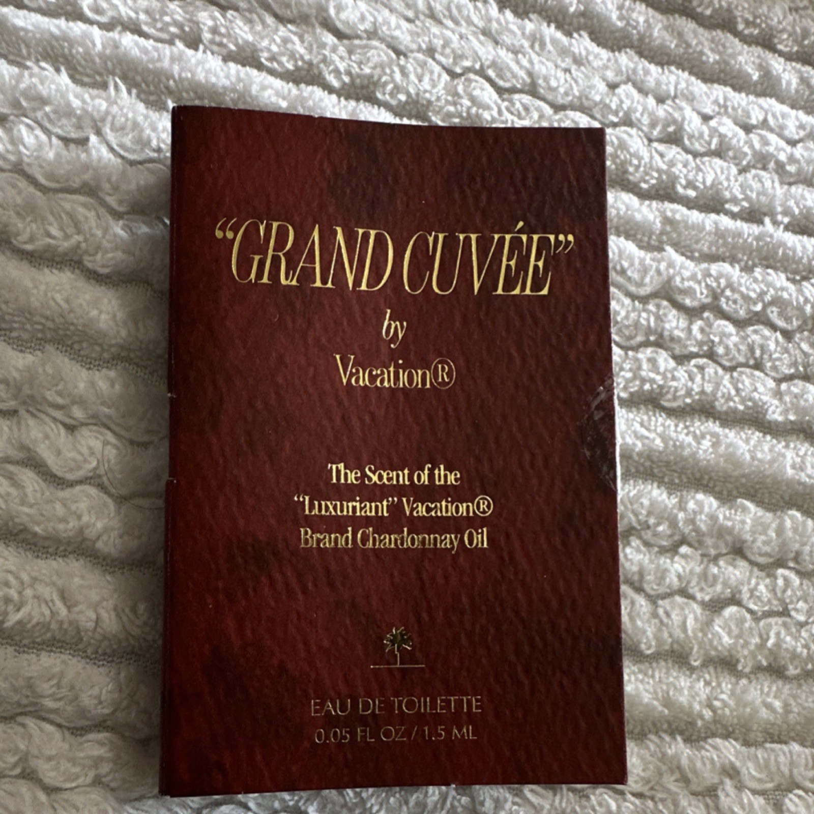 Vacation Grand Cuvée Eau de Toilette Spray 1.5mL / 0.05 fl oz