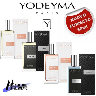 Profumo donna uomo YODEYMA medio 50 ml edp spray profumi nuovi in nuovo  formato | eBay