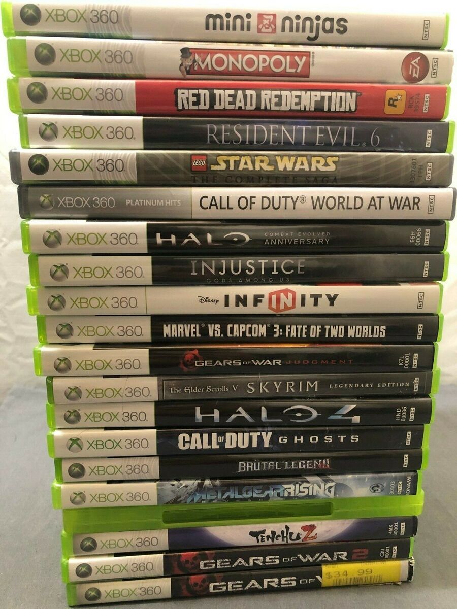 XBOX & XBOX 360 GAMES PICK YOUR GAME FROM THE LIST SEE PICTURES ( PRE  OWNED)