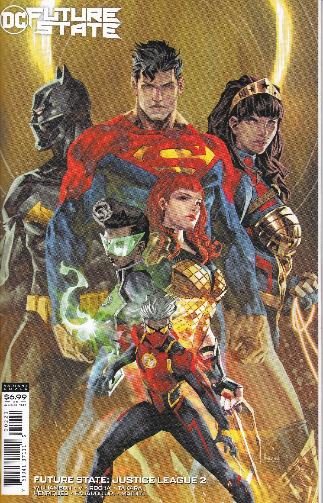 FUTURE STATE - Justice League (2021) #2 - VARIANT Cover