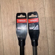 2 drill bits Timco SDS Max Hammer Bit 20 x 920 & 25 x 920 long new 