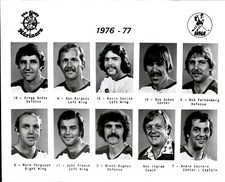 CGE9 Original Dupe Photo 1976-77 SAN DIEGO MARINERS ANDRE LACROIX NORM FERGUSON
