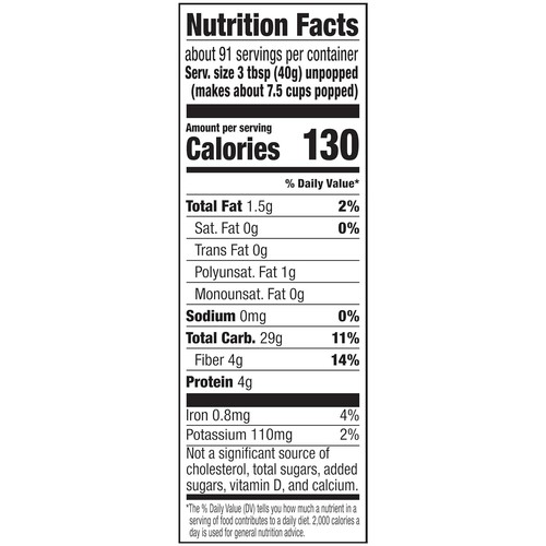 Original Gourmet Popcorn Kernels Gluten Free Natural Popping Corn Kernels 5 Lbs - Picture 6 of 19