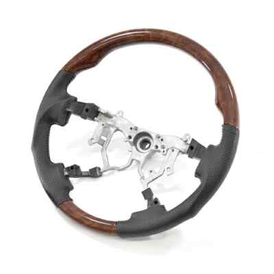 Toyota TOWNACE S412 LITEACE S402 Van Truck Gun Grip Steering Brown Wood Grain