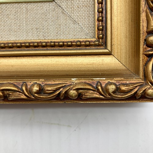 Vintage Art Print Susanna Maud Humphrey Bogart Gold Frame Heirloom 1988 Taiwan - Picture 14 of 18