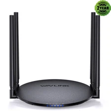 WAVLINK 1200Mbps Wireless Router Dual Band WiFi5 Router 1000Mbps WAN/LAN Repeate