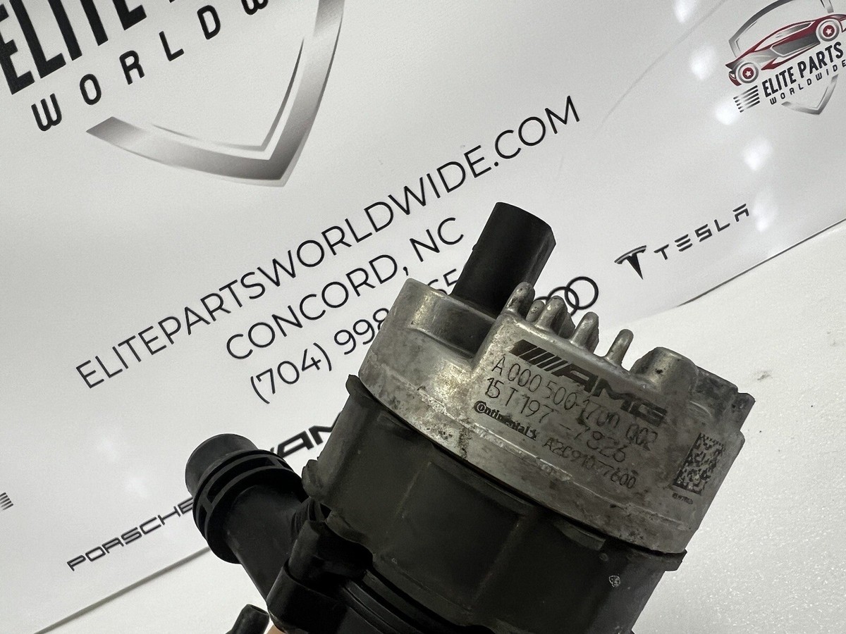 ?W205 MERCEDES BENZ M177 C63 S AMG AUXILIARY COOLANT WATER PUMP 