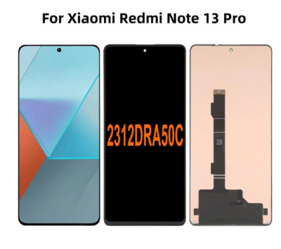 OEM For Xiaomi Redmi Note 13 Pro 5G 2312DRA50C LCD Display Touch Screen