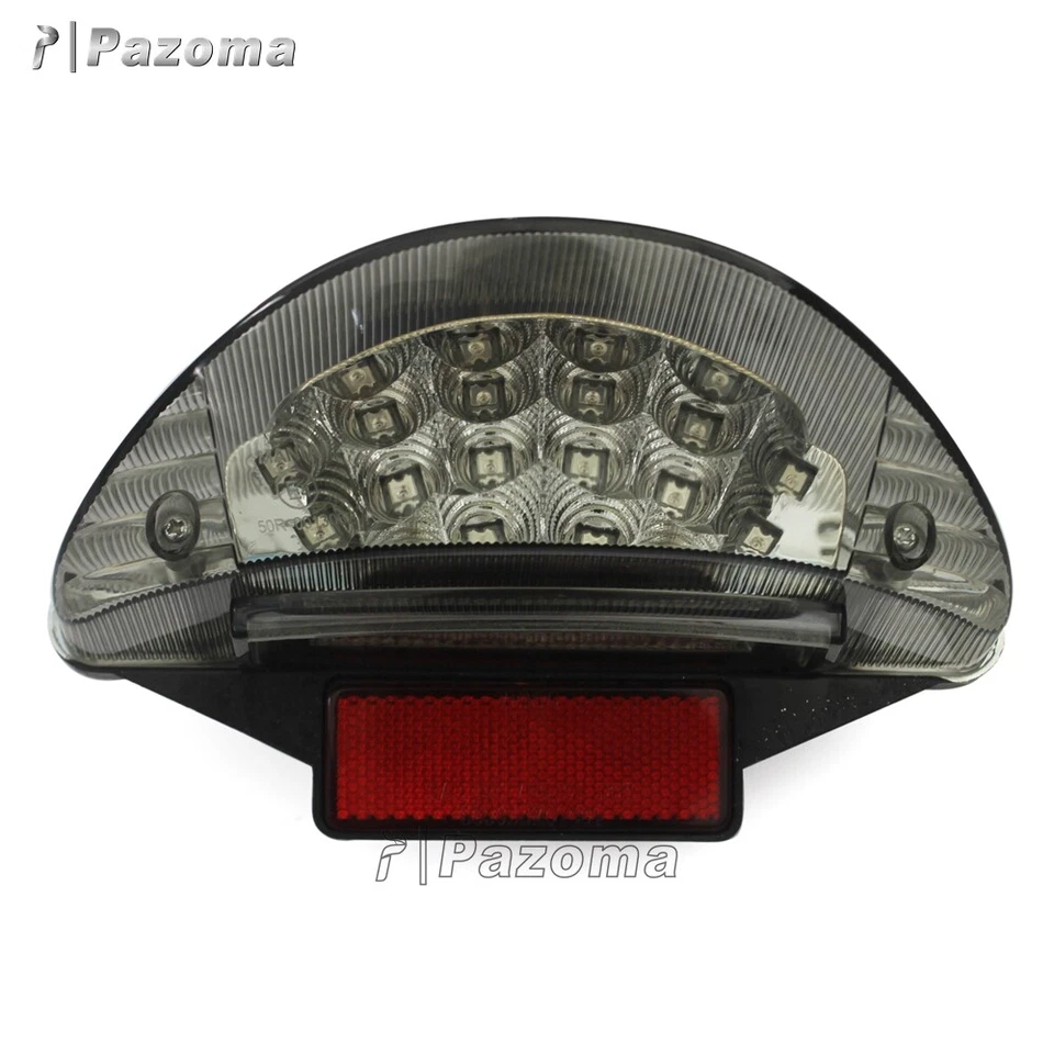 Reflector de luz trasera LED de 12 V para BMW F650 F800 R1200 GS Foto 4 de 4
