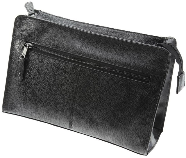 Made IN Germany Leather Toiletry Bag Hans Kniebes Bags Size M Made IN Germany Leather Toiletry Bag Hans Kniebes Bags Size M