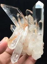 377g  Raw Natural Beautiful White QUARTZ Crystal Cluster Specimen  ip0389