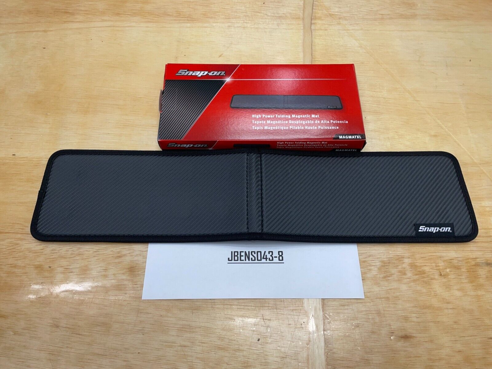 Snap-on Tools NEW BLACK 5 x 24 XL High-Power Magnetic Mat MAGMATXL